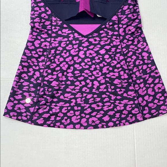 Lululemon Super Sports Tank Cheetah Size 6 - Picture 6 of 9